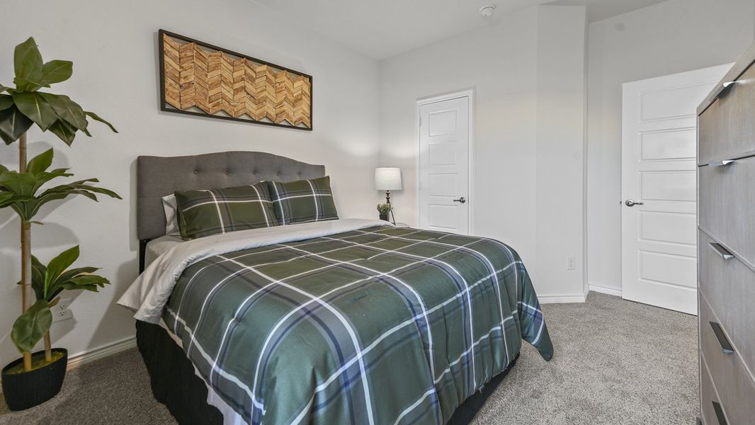 Furnished interior in a model home at Silverado in Aubrey (Image 52). Furnished interior in a model home at Silverado in Aubrey (Image 52).