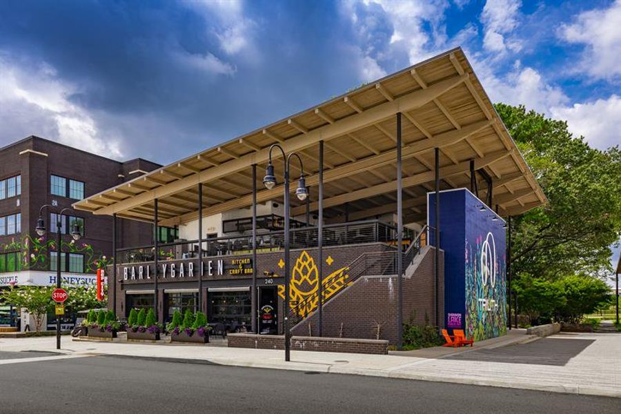 Front exterior of a home in the Huntcliff community, located in Fayetteville, GA (Image 4).