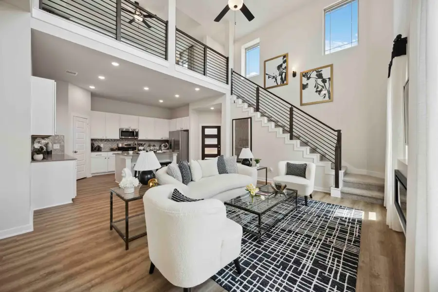 Lexington Heights Model Home - Family Room Lexington Heights Model Home - Family Room