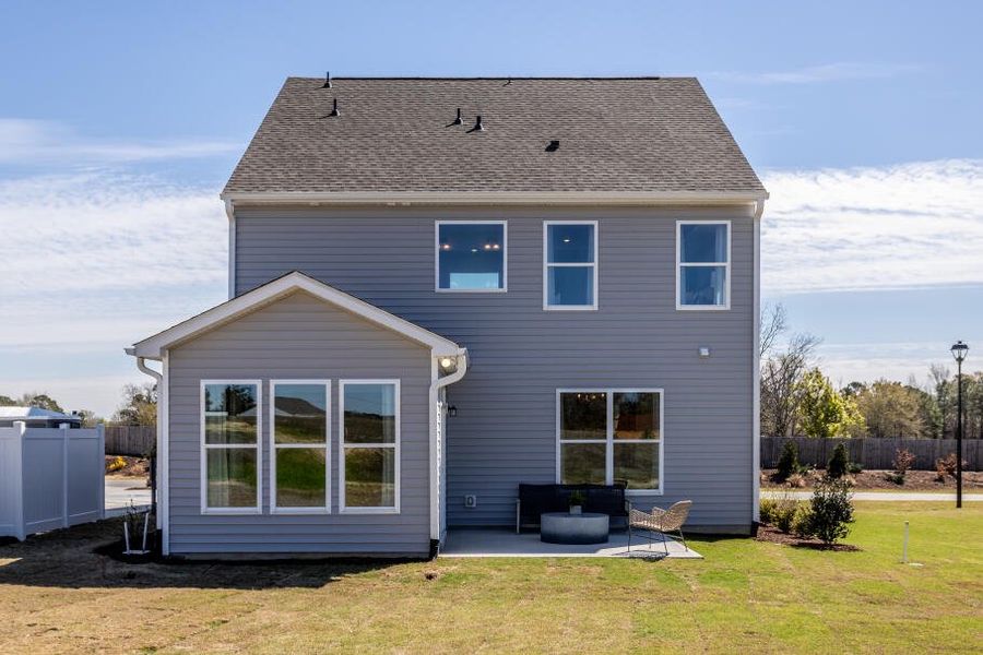 Exterior details of a home in Black Forest Pointe, Benson (Image 10).