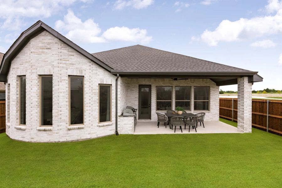 Exterior details of a home in Ramble 50', Celina (Image 22).