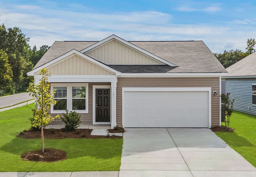 Front exterior of a home in the Bayview community, located in Conway, SC (Image 8).
