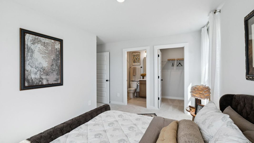 Furnished interior in a model home at Pottsview in Smyrna (Image 68).