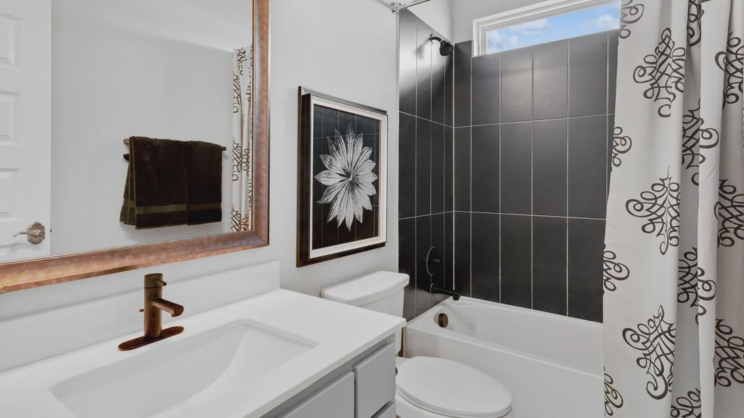 Furnished interior in a model home at Anna Ranch in Anna (Image 32). Furnished interior in a model home at Anna Ranch in Anna (Image 32).