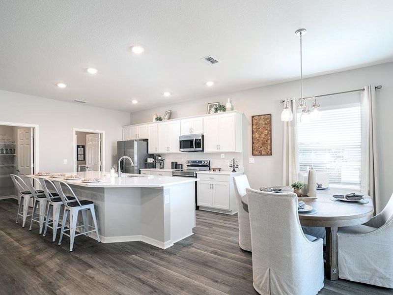 Enjoy a bright, open kitchen - Shelby model home in Auburndale, FL