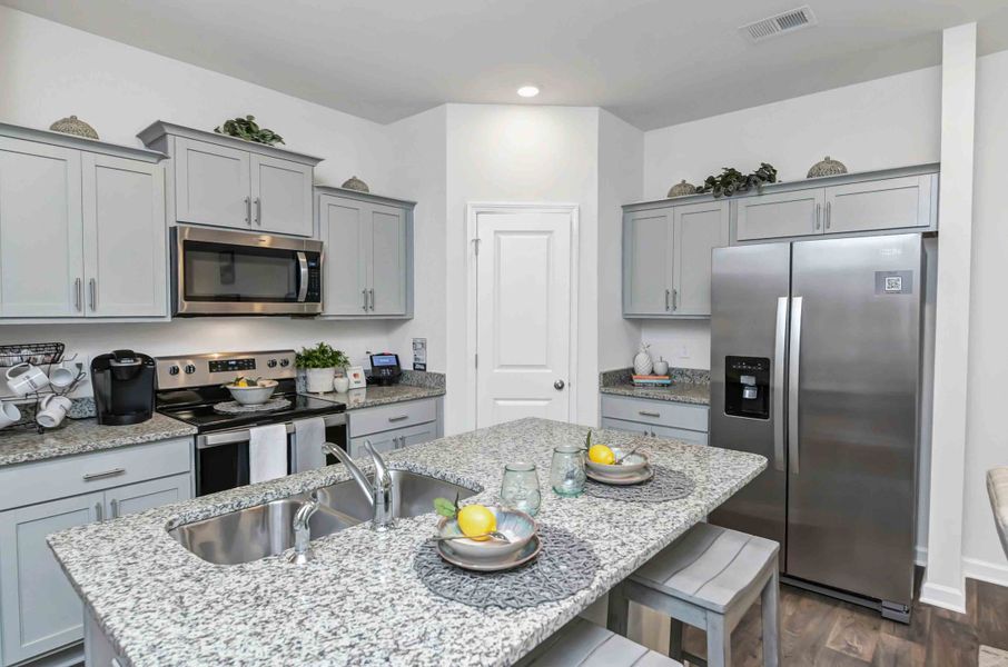 Furnished interior in a model home at Willow Commons in Lugoff (Image 5).