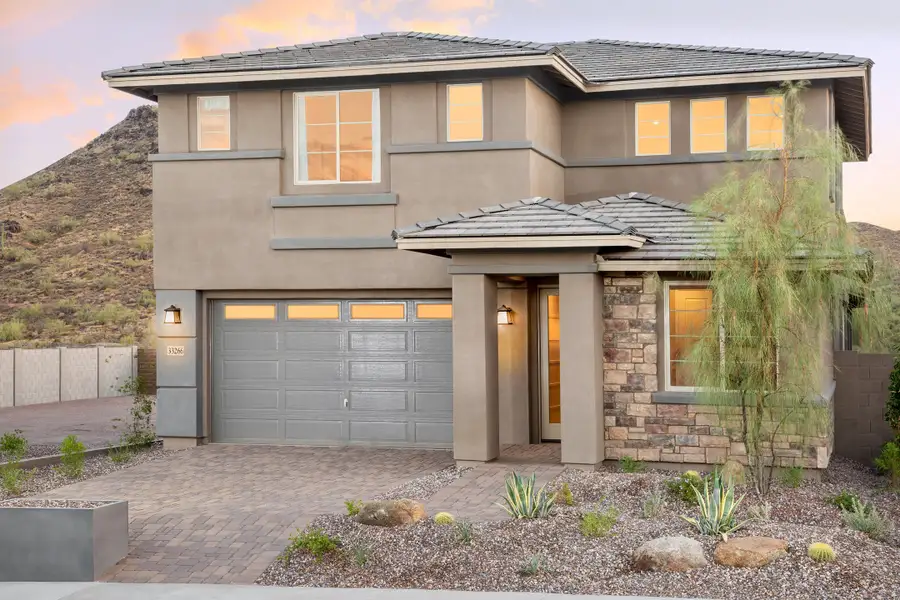 Front exterior of a home in the Highpointe at Northpointe: Highpointe community, located in Peoria, AZ (Image 3).