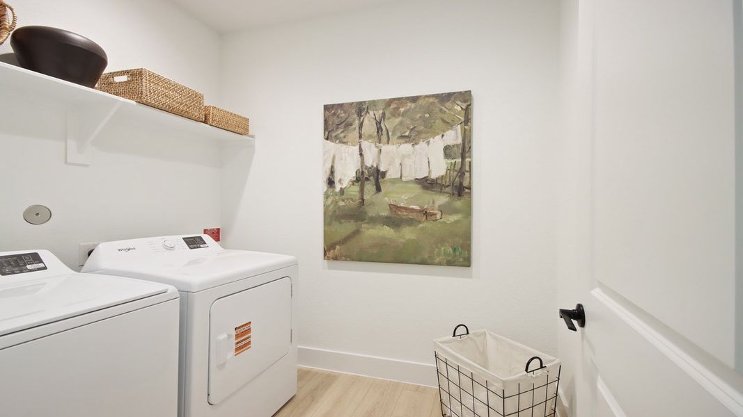 Furnished interior in a model home at Mill Creek Estates in Magnolia (Image 18). Furnished interior in a model home at Mill Creek Estates in Magnolia (Image 18).