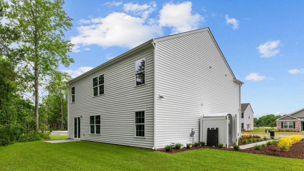 Exterior details of a home in Madeline Farm, New Bern (Image 4).