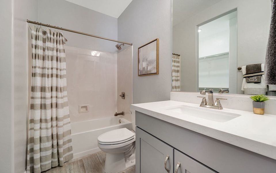 Furnished interior in a model home at Heritage Pointe in Chino Valley (Image 35).