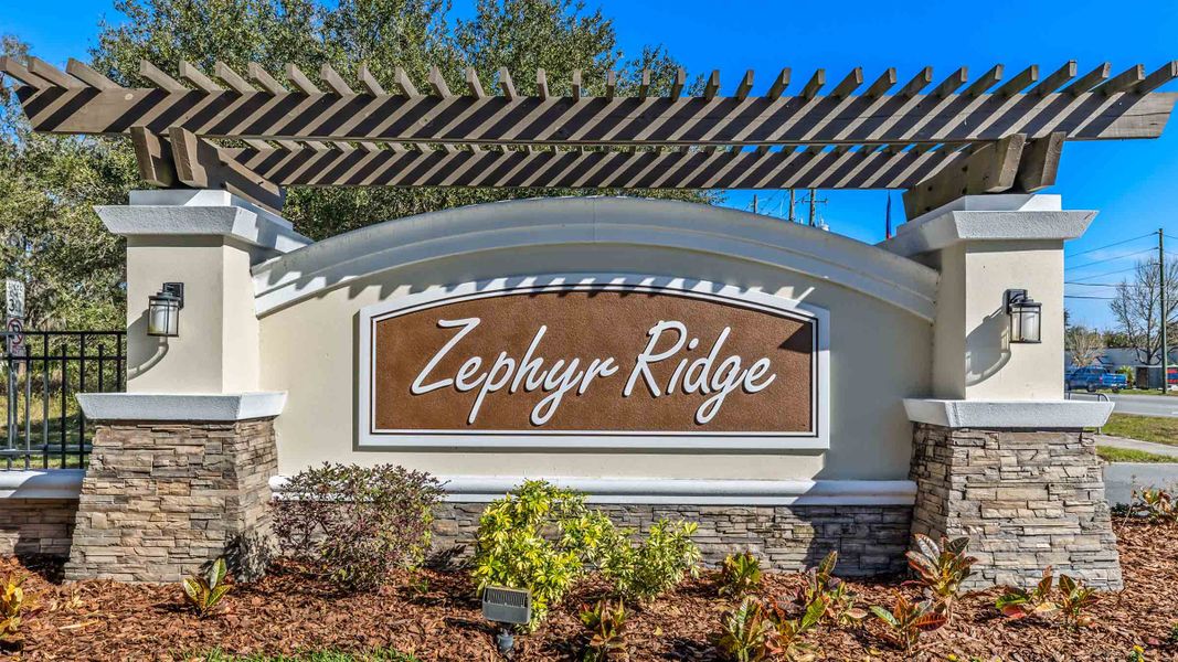 Image 1 of the Zephyr Ridge community in Zephyrhills, FL. Image 1 of the Zephyr Ridge community in Zephyrhills, FL.