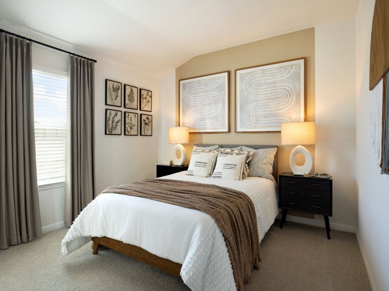 Furnished interior in a model home at Creekfall in Burnet (Image 22). Furnished interior in a model home at Creekfall in Burnet (Image 22).