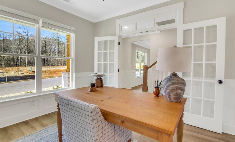 Furnished interior in a model home at Clubside Reserve at Summerlake in Lexington (Image 12). Furnished interior in a model home at Clubside Reserve at Summerlake in Lexington (Image 12).