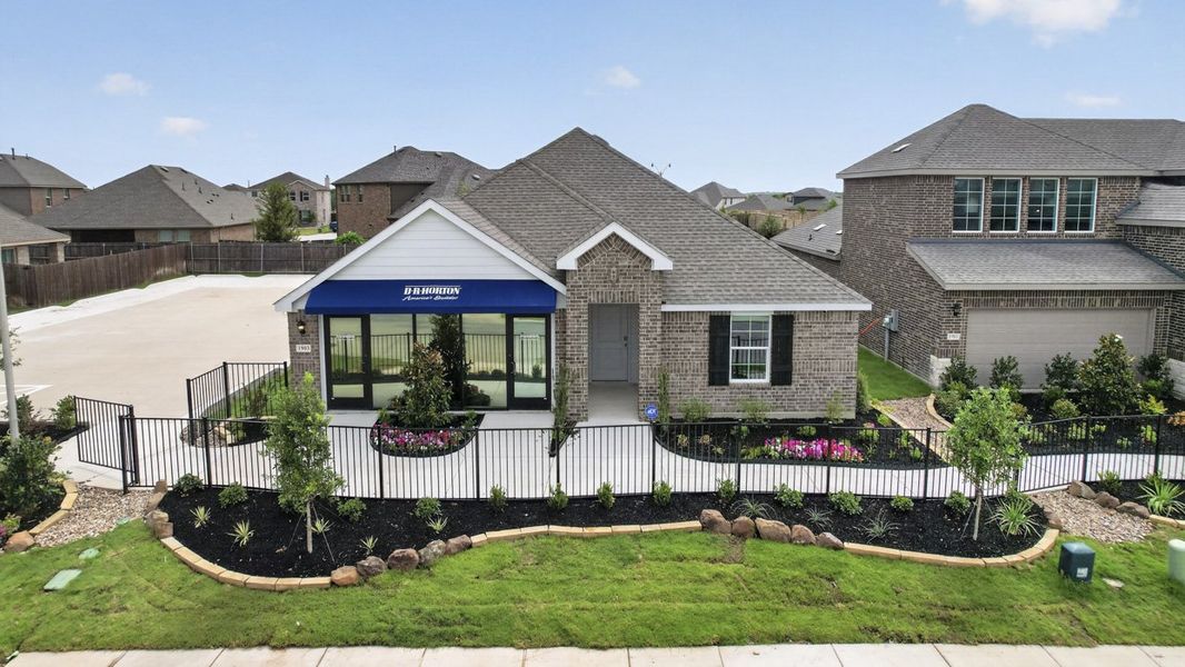 Front exterior of a home in the Whitewing Trails community, located in Princeton, TX (Image 5). Front exterior of a home in the Whitewing Trails community, located in Princeton, TX (Image 5).