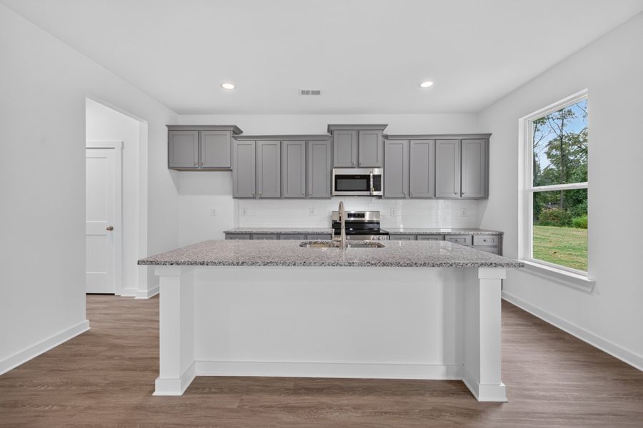 Furnished interior in a model home at Red Bird Manor in Jefferson (Image 38).