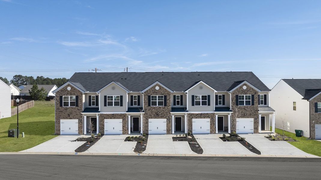 Front exterior of a home in the The Abbey at Trolley Run Station community, located in Aiken, SC (Image 9).