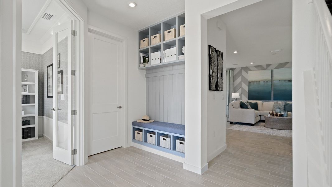 Furnished interior in a model home at Lakeside at Satilla in St. Cloud (Image 7). Furnished interior in a model home at Lakeside at Satilla in St. Cloud (Image 7).