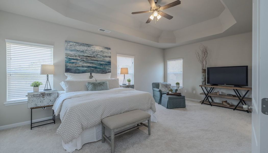 Furnished interior in a model home at Garden Walk in Jackson (Image 16). Furnished interior in a model home at Garden Walk in Jackson (Image 16).