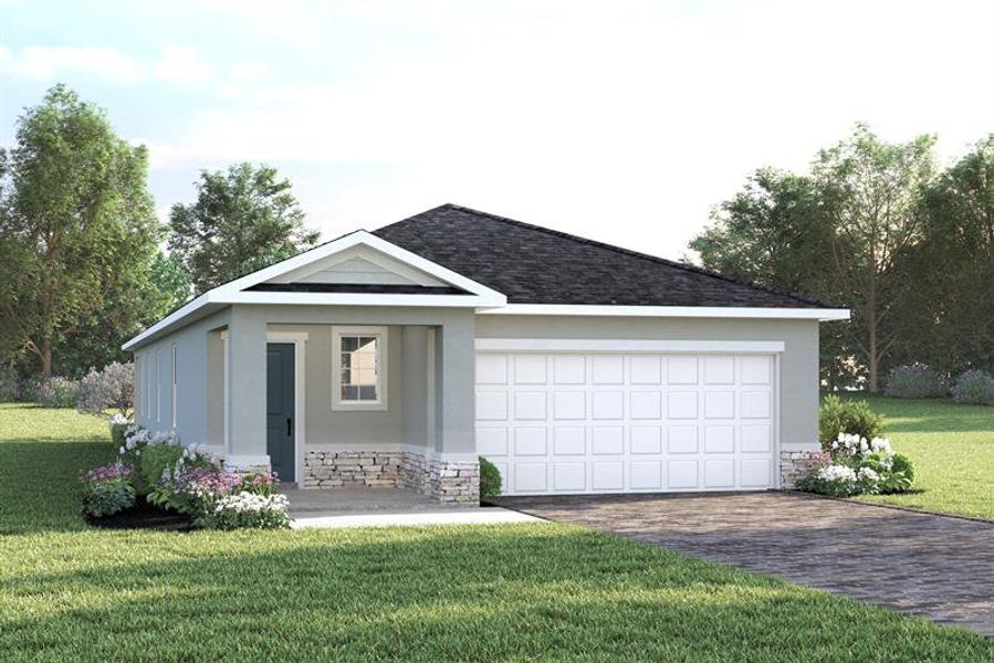 Front exterior of a home in the Villa Mar community, located in Winter Haven, FL (Image 5).