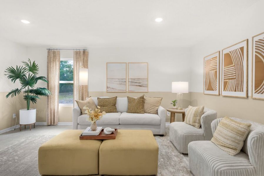 Furnished interior in a model home at Harvey Heights in Panama City (Image 21). Furnished interior in a model home at Harvey Heights in Panama City (Image 21).