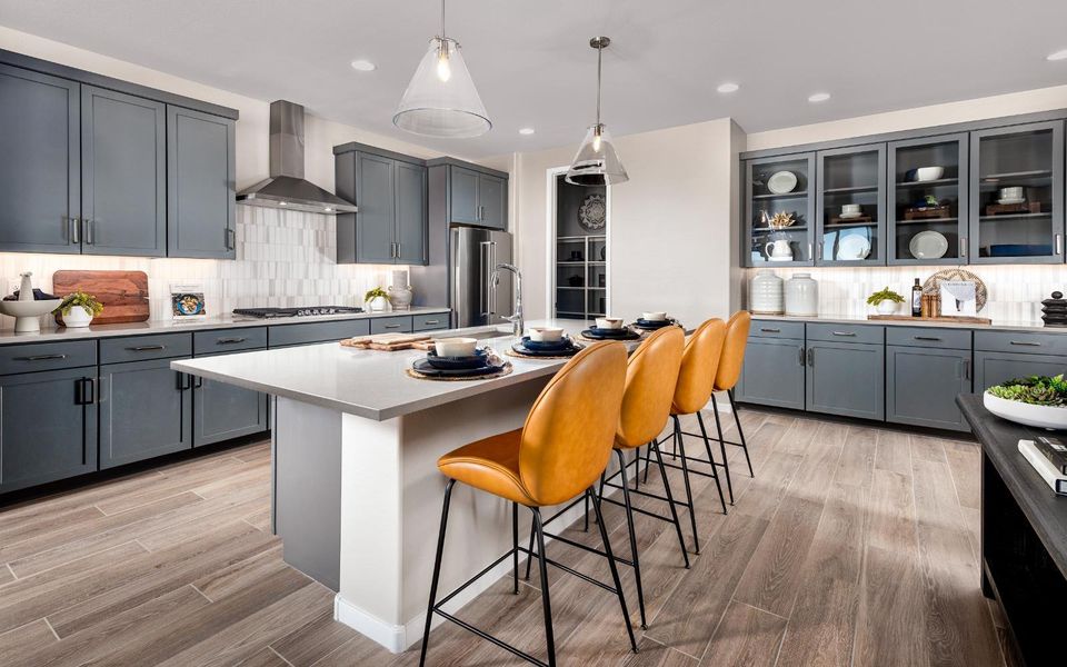 Furnished interior in a model home at Wildflower at Blossom Rock in Apache Junction (Image 13). Furnished interior in a model home at Wildflower at Blossom Rock in Apache Junction (Image 13).