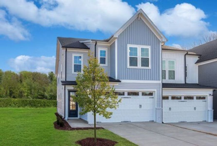 Front exterior of a home in the Kennebec Crossing community, located in Angier, NC (Image 26). Front exterior of a home in the Kennebec Crossing community, located in Angier, NC (Image 26).