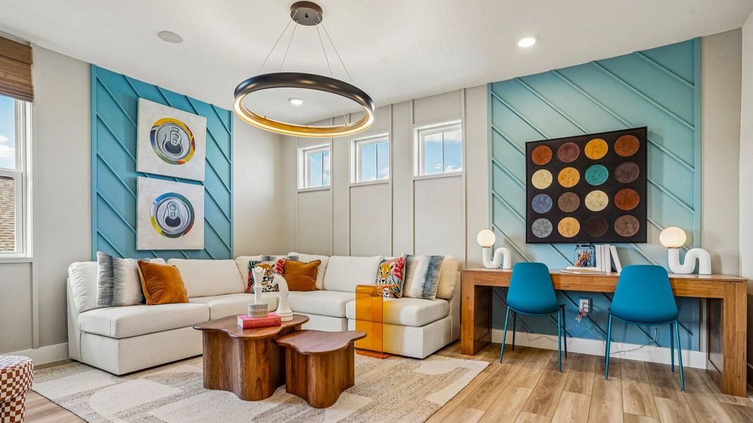 Loft Space | Oleander Model Home at Ardisia Park in New Smyrna Beach