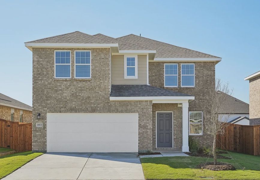 Front exterior of a home in the Gateway Parks community, located in Forney, TX (Image 13).