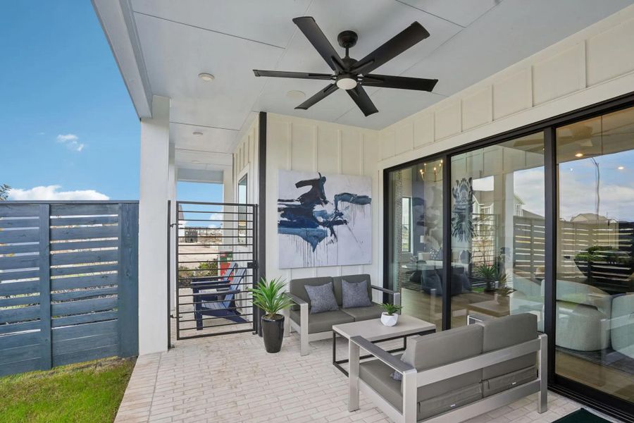 Sherborne Outdoor Living Area