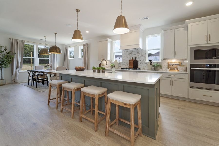 Furnished interior in a model home at Brewer Point in Murfreesboro (Image 4).