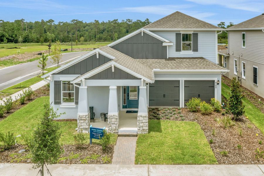 Front exterior of a home in the Waterlin community, located in St. Cloud, FL (Image 8).