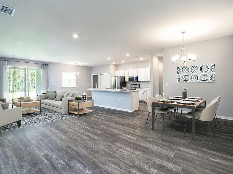 Choose from homes with 1,700 to more than 3,100 sq ft of living space - Willow II with Loft home plan