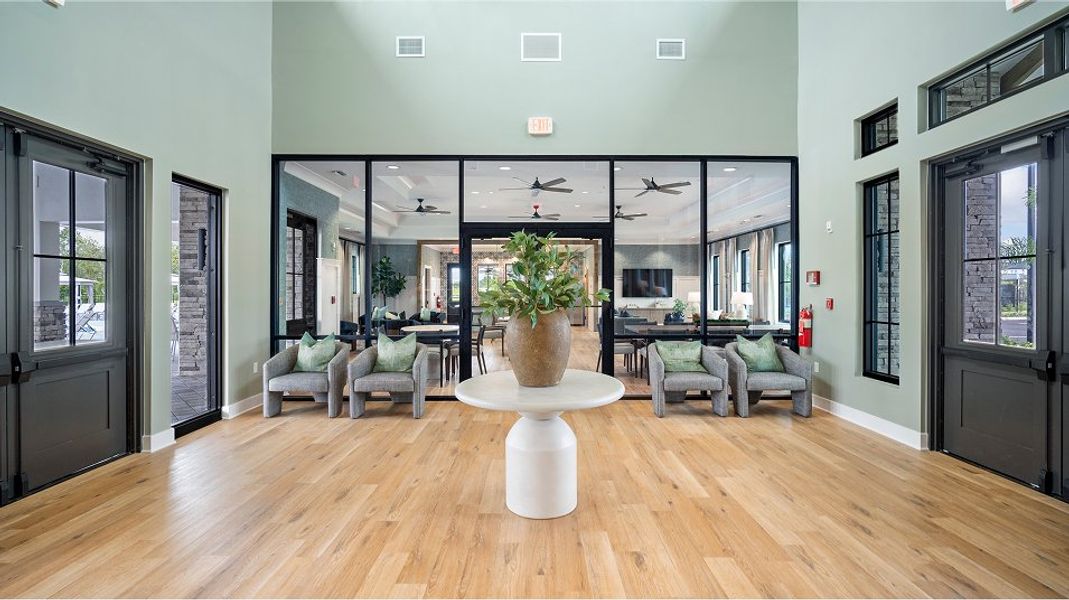 Stonegate Preserve Amenity Clubhouse Interior Foyer 100725