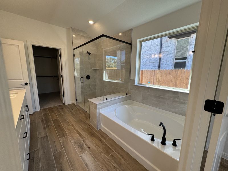 Furnished interior in a model home at Santa Rita Ranch in Liberty Hill (Image 36). Furnished interior in a model home at Santa Rita Ranch in Liberty Hill (Image 36).