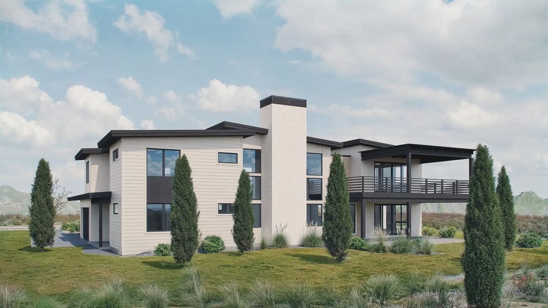 Exterior details of a home in Signature at Crystal Valley, Castle Rock (Image 5).