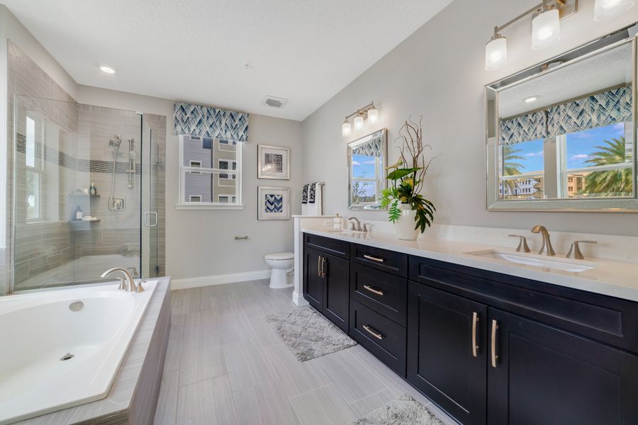 Furnished interior in a model home at Gatherings® of Lake Nona in Orlando (Image 9).