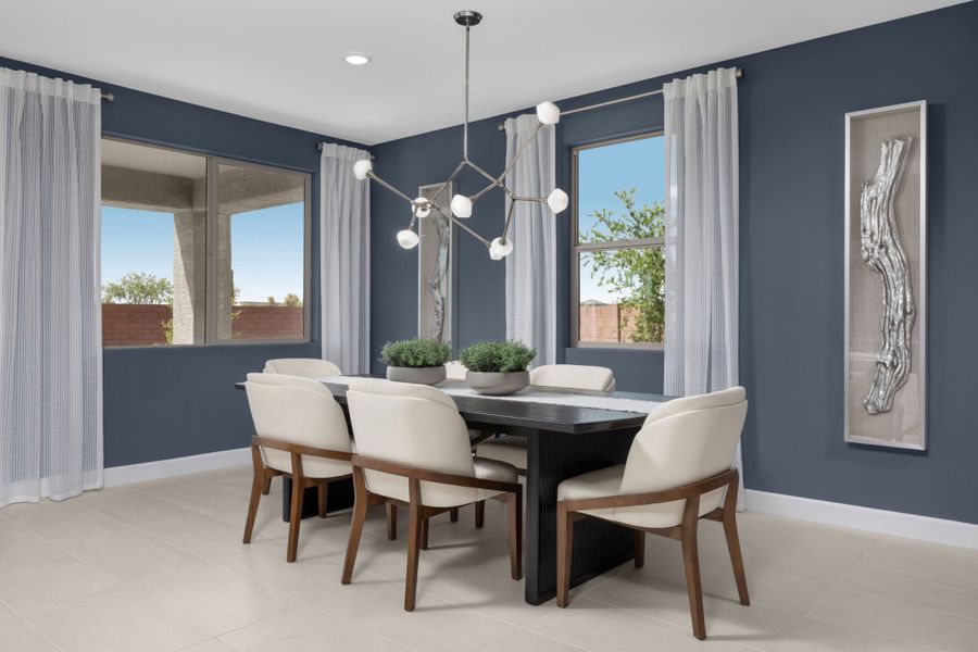 Furnished interior in a model home at Covena Pointe in Tucson (Image 21). Furnished interior in a model home at Covena Pointe in Tucson (Image 21).
