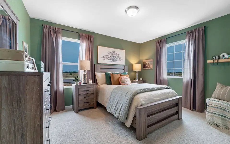 Furnished interior in a model home at Garden Grove in San Antonio (Image 26). Furnished interior in a model home at Garden Grove in San Antonio (Image 26).