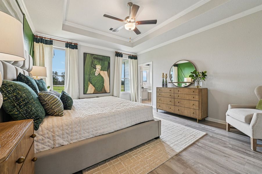 Barton Place Model Home - Madison - Primary Bedroom Barton Place Model Home - Madison - Primary Bedroom