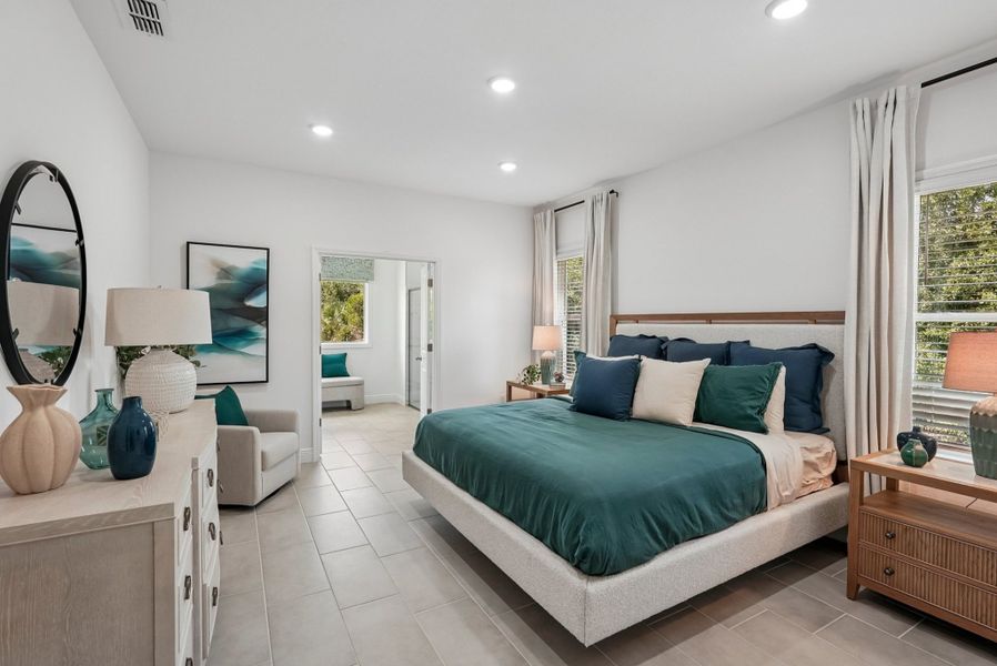 Furnished interior in a model home at Port Charlotte Signature in Port Charlotte (Image 8).