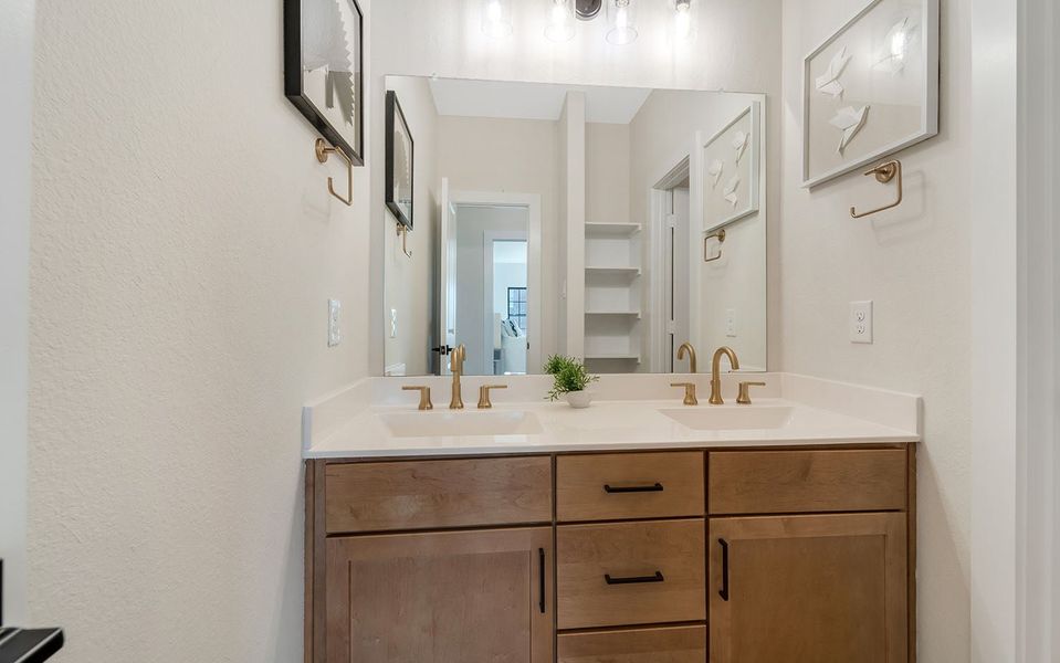 Furnished interior in a model home at Marvida in Cypress (Image 52).