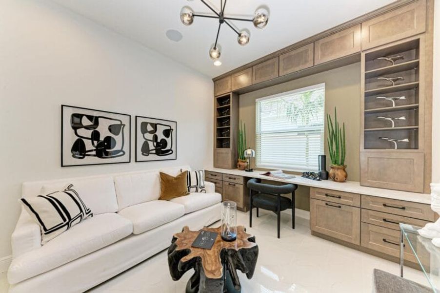 Furnished interior in a model home at Inspiration at Watercolor Place in Bradenton (Image 83). Furnished interior in a model home at Inspiration at Watercolor Place in Bradenton (Image 83).
