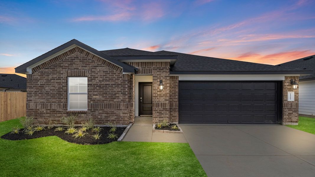 Front exterior of a home in the Westland Ranch 50' Homesites community, located in League City, TX (Image 20). Front exterior of a home in the Westland Ranch 50' Homesites community, located in League City, TX (Image 20).
