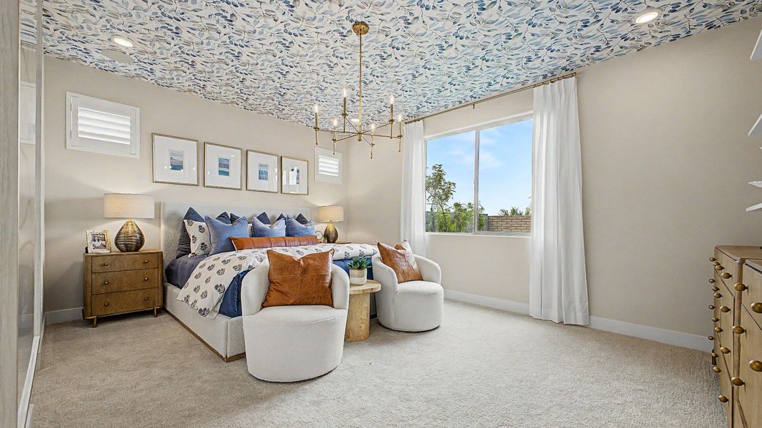 Furnished interior in a model home at Saguaro Hills at Vistancia in Peoria (Image 22). Furnished interior in a model home at Saguaro Hills at Vistancia in Peoria (Image 22).