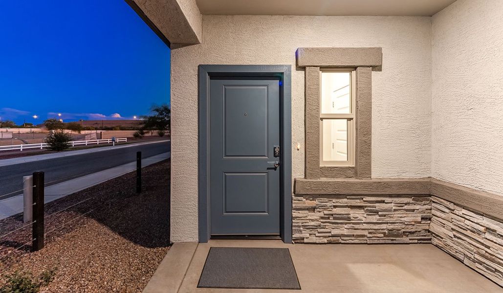 Exterior details of a home in Coronet at Gladden Farms, Marana (Image 40).
