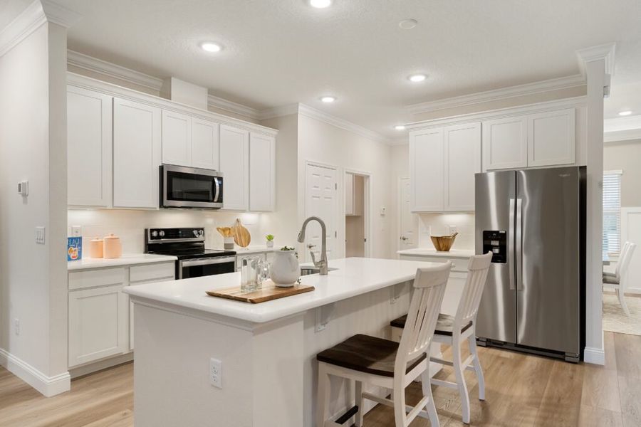 Furnished interior in a model home at Palm Coast in Palm Coast (Image 51).