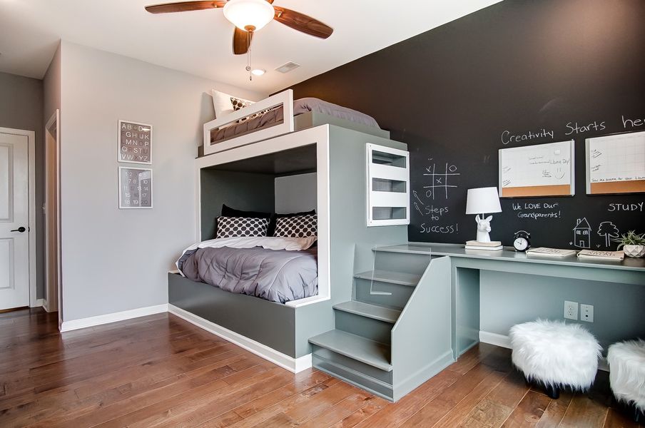 Furnished interior in a model home at Academy Park in Beaufort (Image 16). Furnished interior in a model home at Academy Park in Beaufort (Image 16).