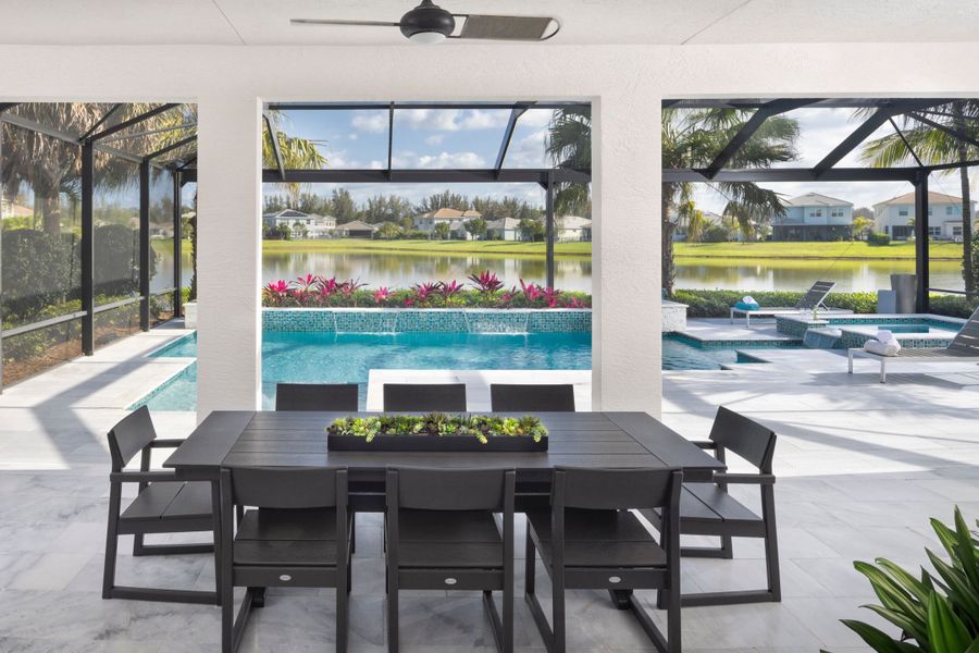 Pool and Covered Lanai Pool and Covered Lanai