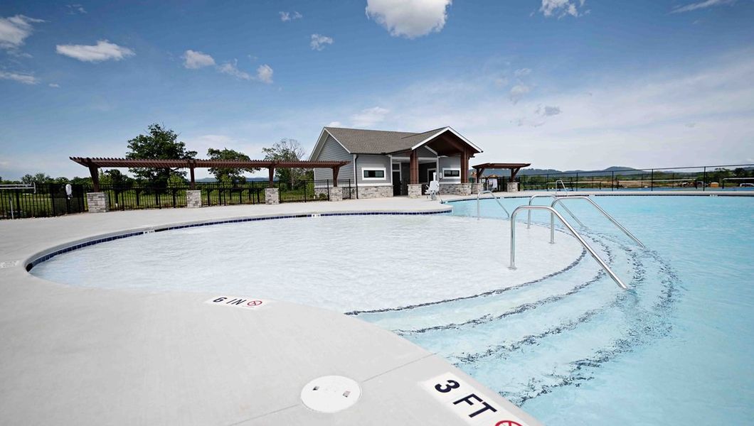Front exterior of a home in the Tap Root Farms community, located in Fletcher, NC (Image 8).