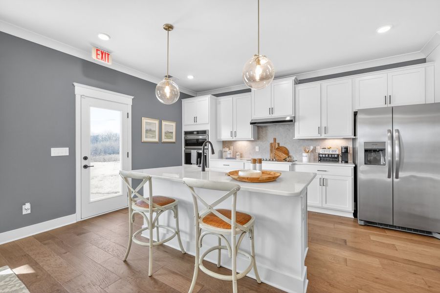 The Winston Model Home in The Landing at Greens Mill.